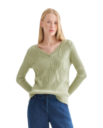 Jersey Jacquard Espigas