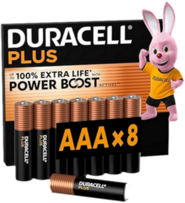 Duracell Plus AAA