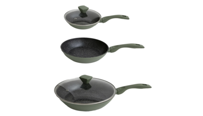 Set 3 Sartenes Jade