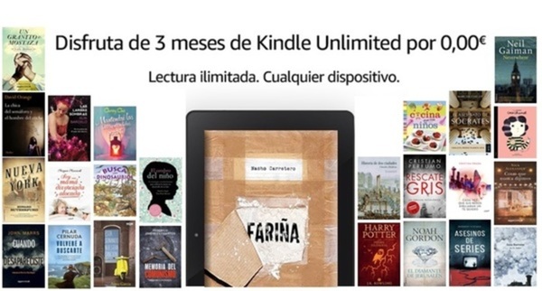 3 meses Kindle Unlimited gratis