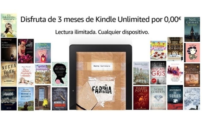 3 meses Kindle Unlimited gratis