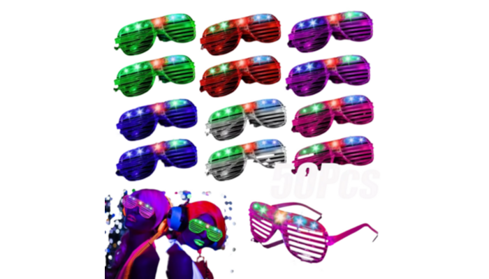 Gafas LED Neon Fiesta