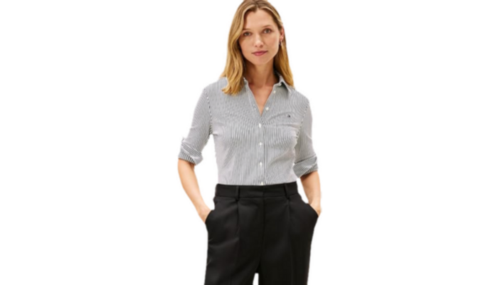 Camisa Slim Cuello Francés