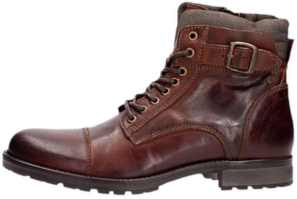 Botas piel urbano antracita