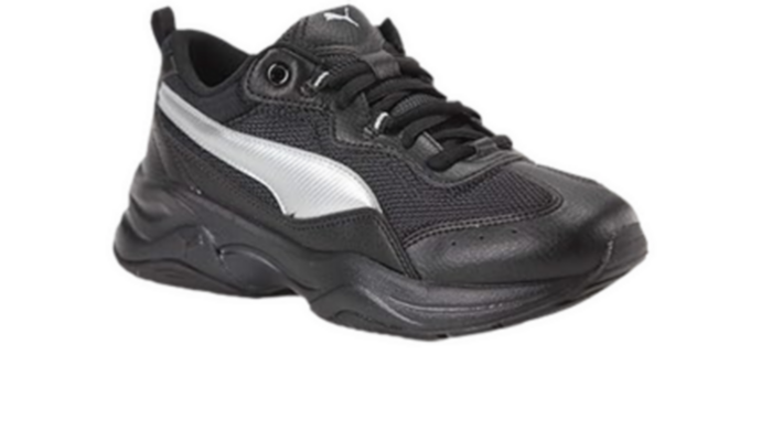 Puma Cilia Negro Plata
