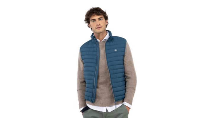 Chaleco acolchado hombre