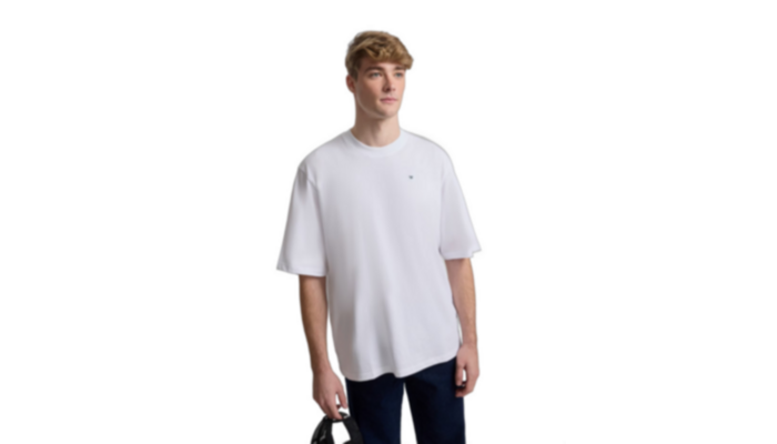 Camiseta Oversize Silbon blanca