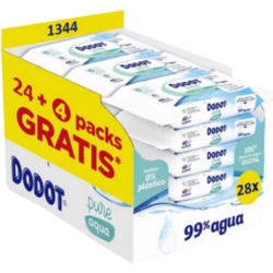 Dodot pure aqua 1344 toallitas
