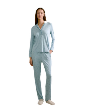 Pijama polo énfasis mujer