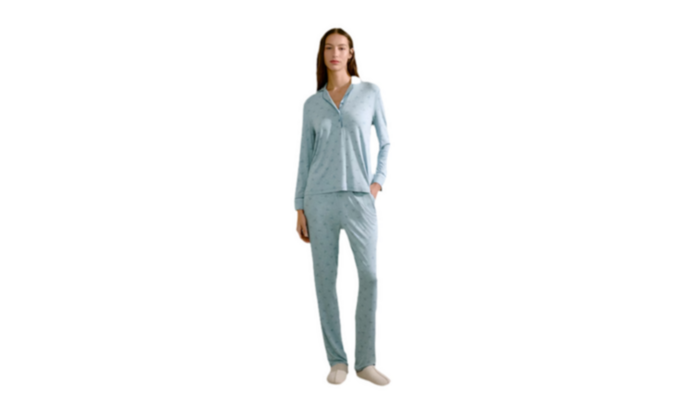 Pijama polo énfasis mujer
