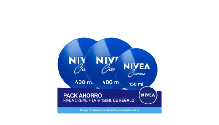 Pack ahorro nivea creme