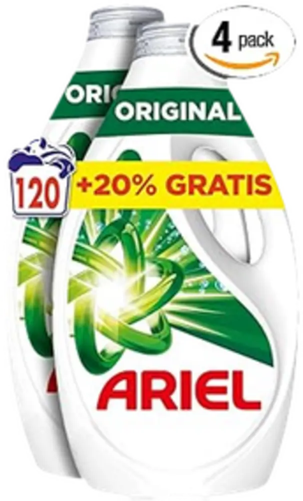 Ariel líquido 120 lavados