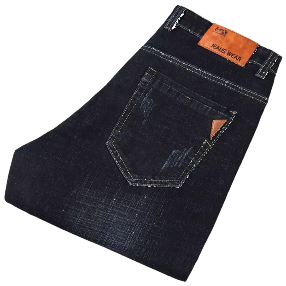 Vaqueros rectos elásticos