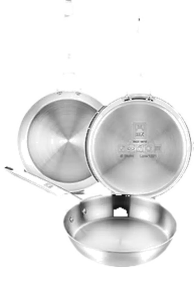 Set 3 sartenes bra acero