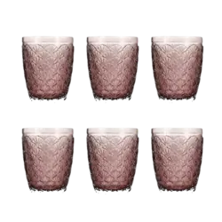 Set Vasos bidasoa rose moon