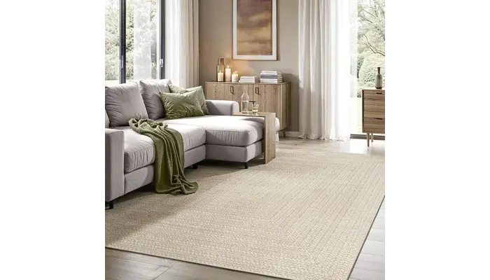 Alfombra kansas crema