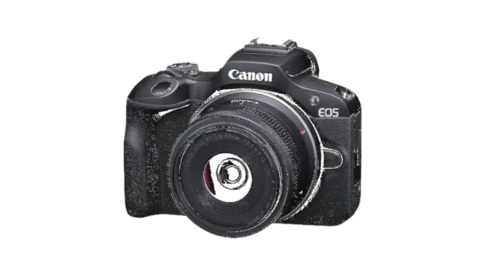 Canon eos R100 + objetivo 18-45MM