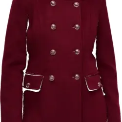 Abrigo De paño corto mujer