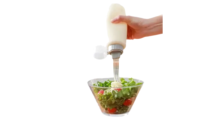 Botella exprimidora 5 boquillas