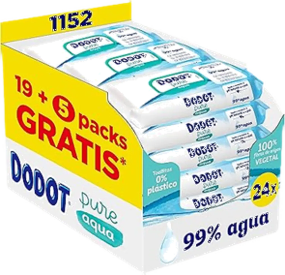 Dodot toallitas pure aqua