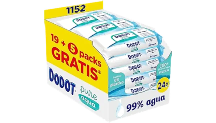 Dodot toallitas pure aqua