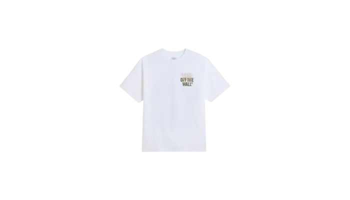 Camiseta metal wall vans