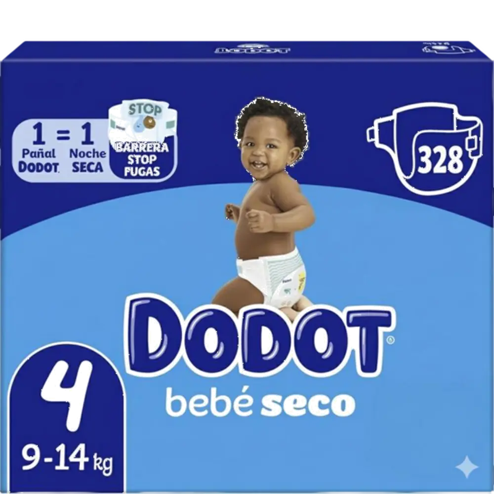 Pack ahorro dodot bebé seco
