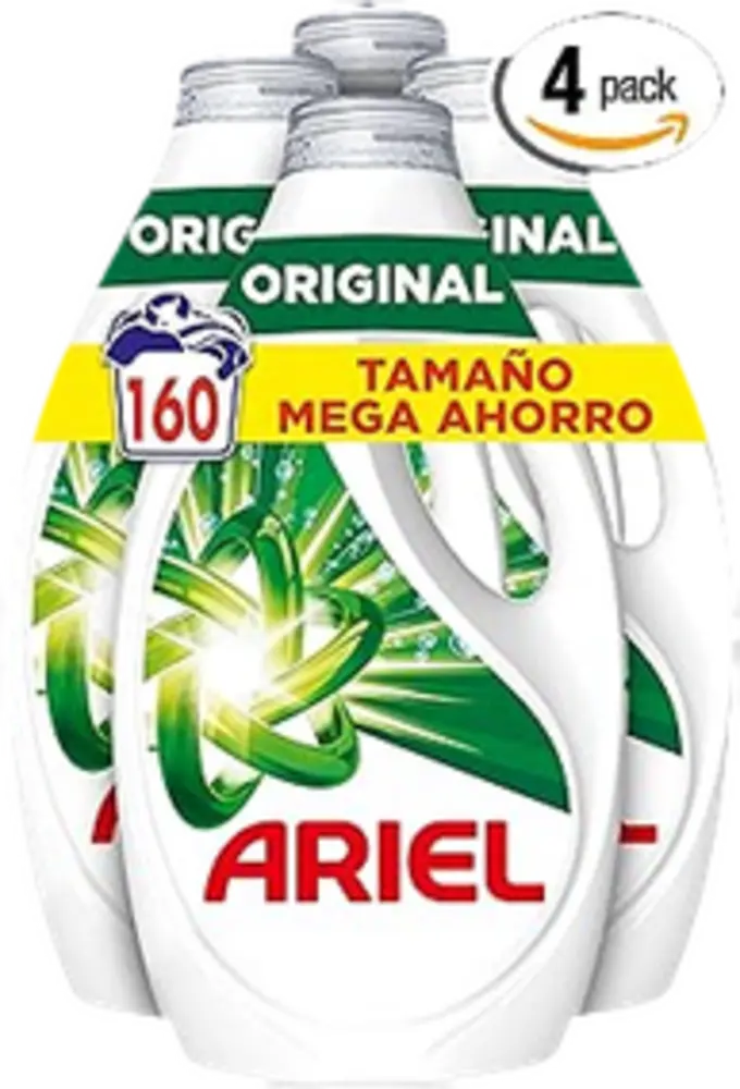 Ariel líquido 160 lavados
