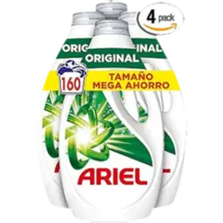 Ariel líquido 160 lavados