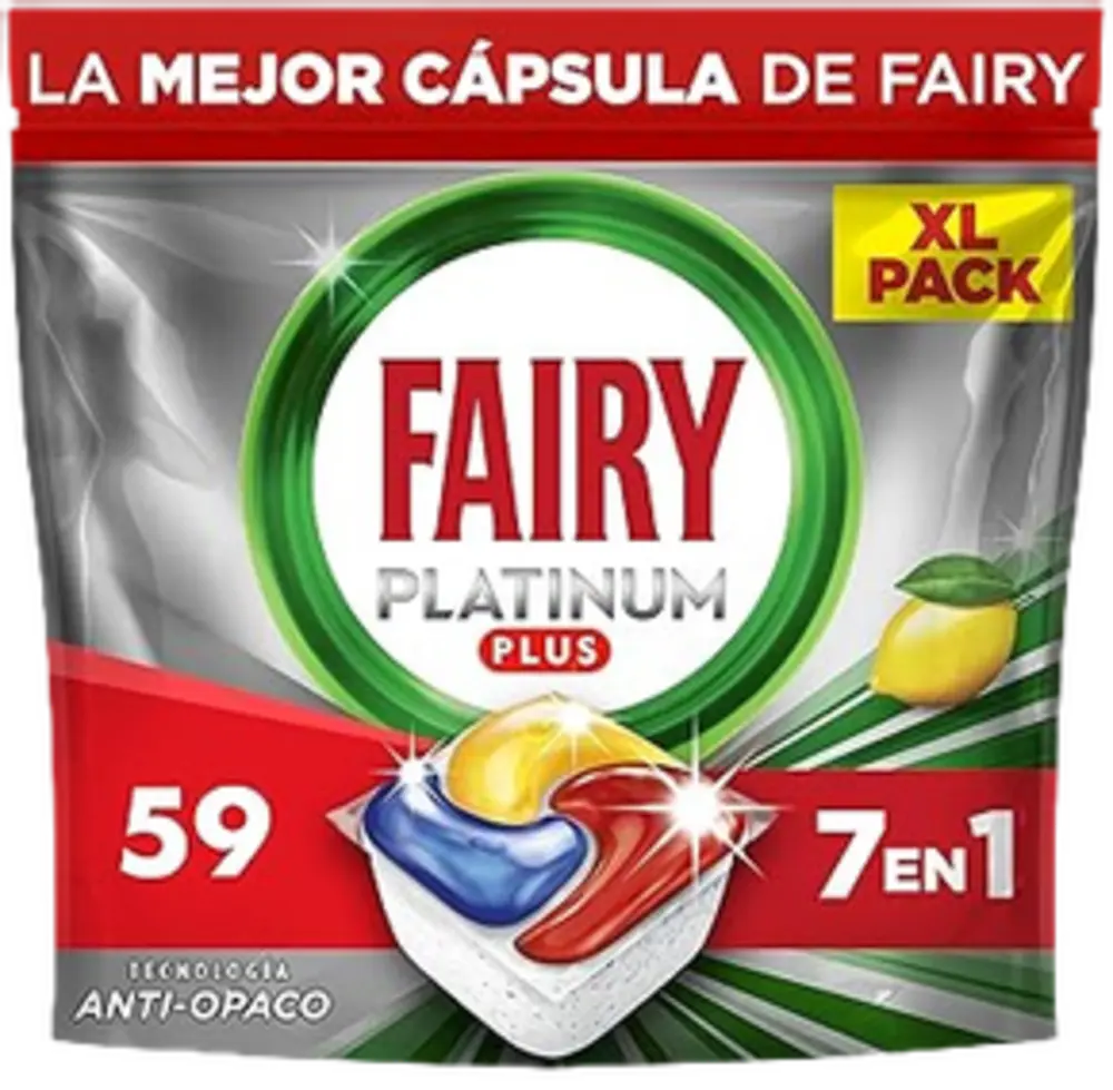 Fairy platinum plus limón