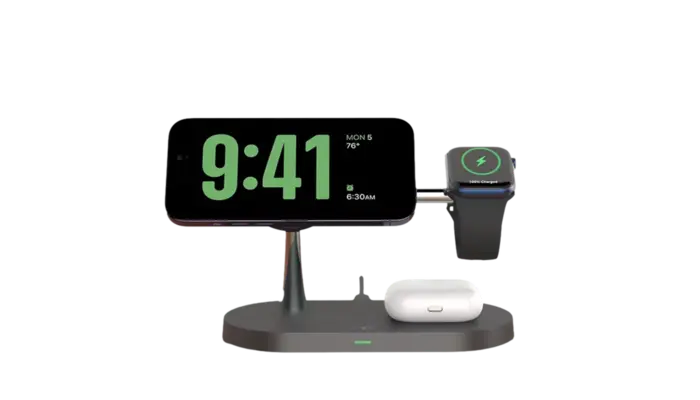 Cargador 3 en 1 para iphone y