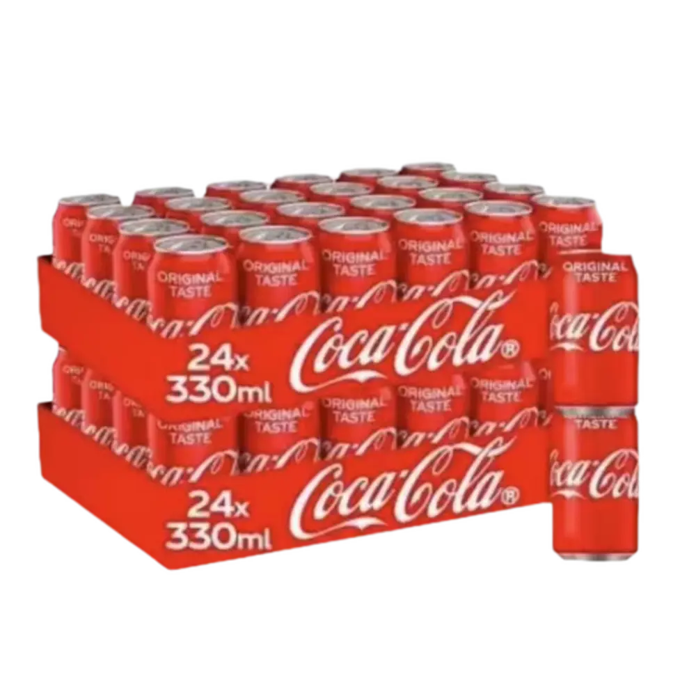 Pack 48 latas coca-cola y zero