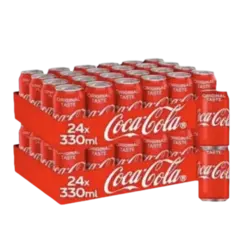 Pack 48 latas coca-cola y zero