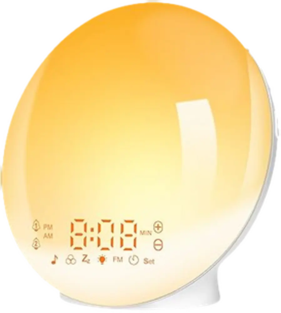 Despertador lumínico con simulador