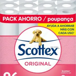 Scottex papel higiénico 96 rollos