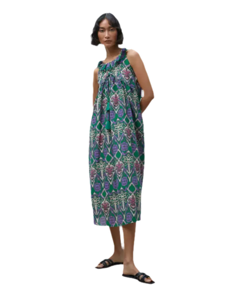 Vestido playa largo tintoretto