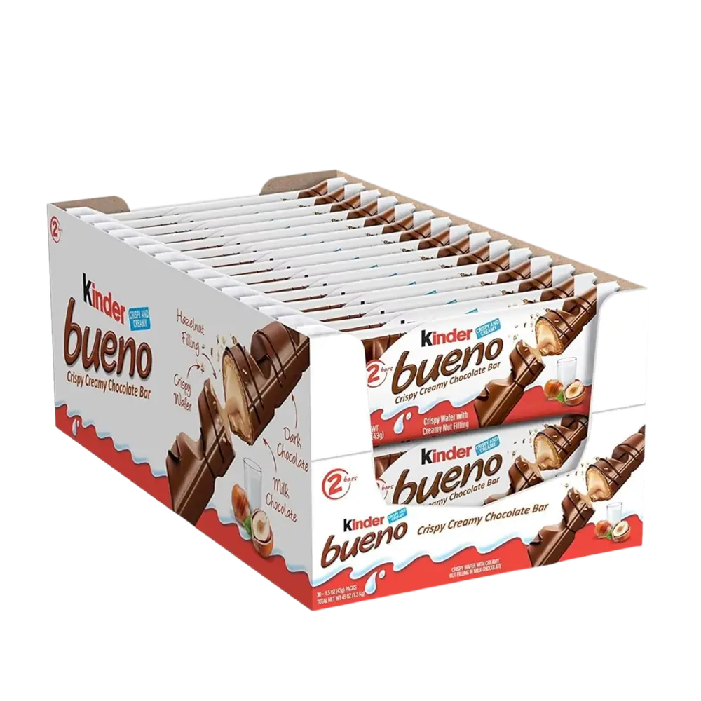 Kinder bueno blanco - 60 barritas