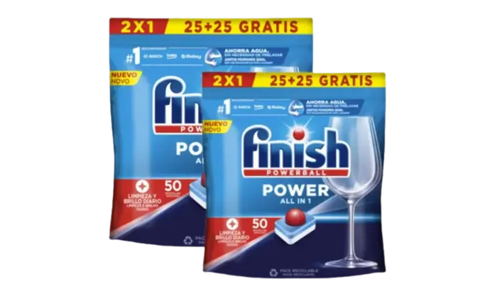 Pastillas finish all in 1