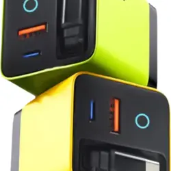 Cargador 80W con cable telescópico