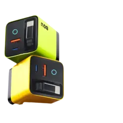 Cargador 80W con cable telescópico
