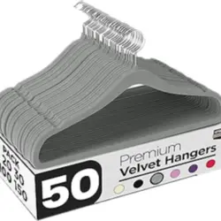 Perchas de terciopelo utopia