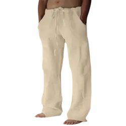 Pantalones de lino litthing