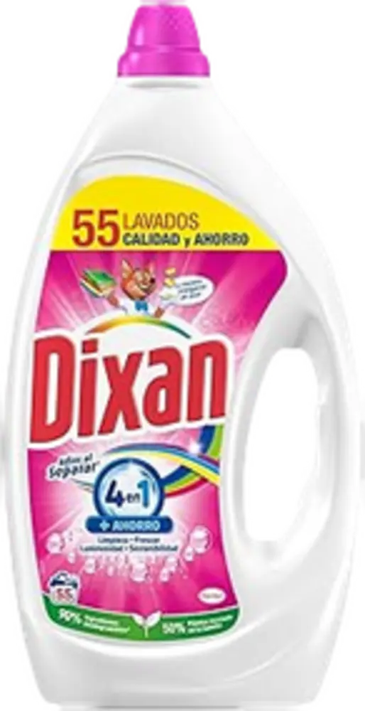 Dixan Gel Adiós al Separar