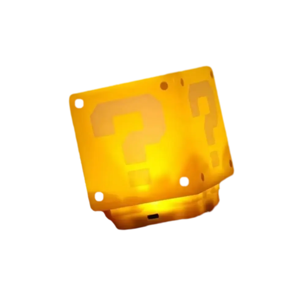 Lámpara LED Ladrillo Interrogación