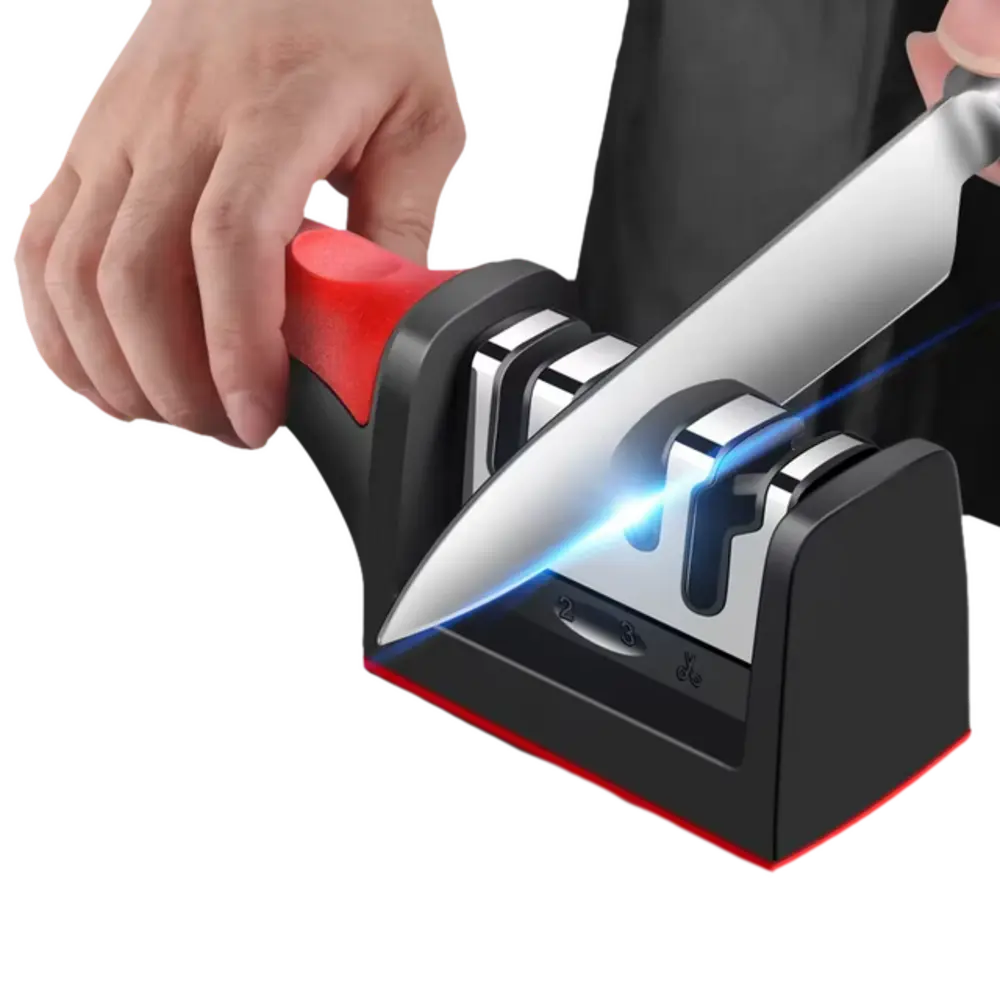 Afilador de Cuchillos 3 en 1