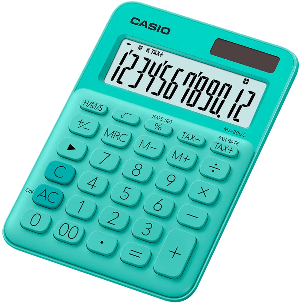 Calculadora CASIO MS-20UC Verde