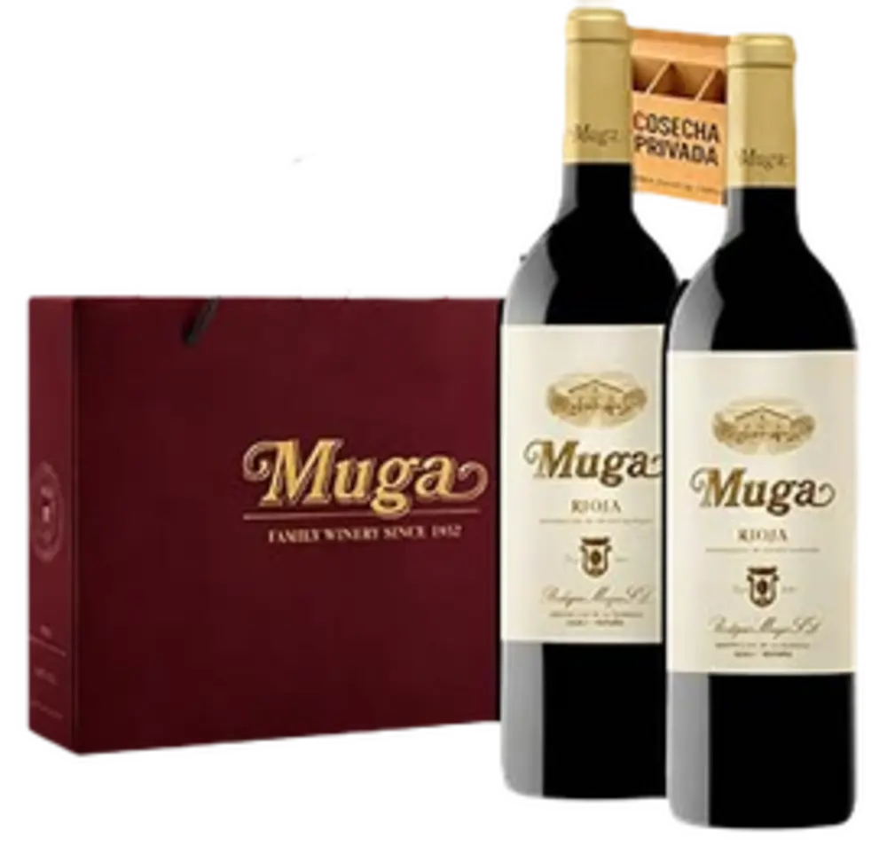 Estuche Muga Crianza X2
