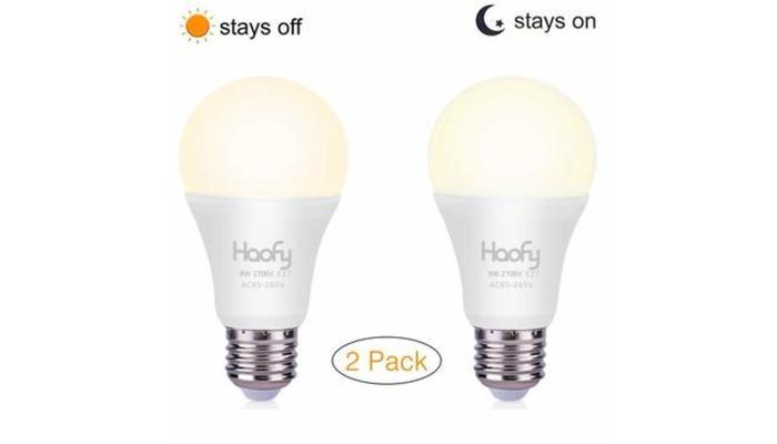 Bombillas sensor crepuscular