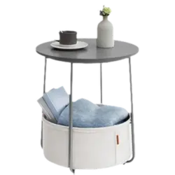 Mesa Auxiliar Vasagle con Cesta