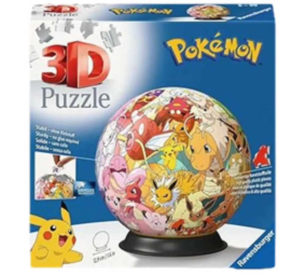 RAVENSBURGER Puzzle 3D Bola Pokemon